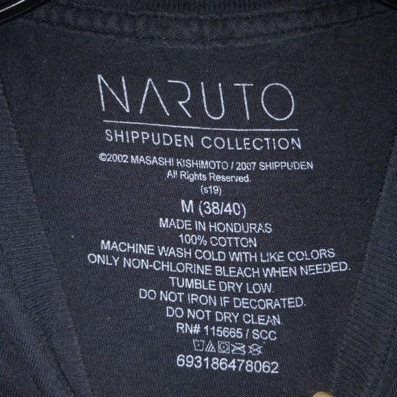 Naruto Unisex Grafic Print Shirt Size M - Picture 4 of 8
